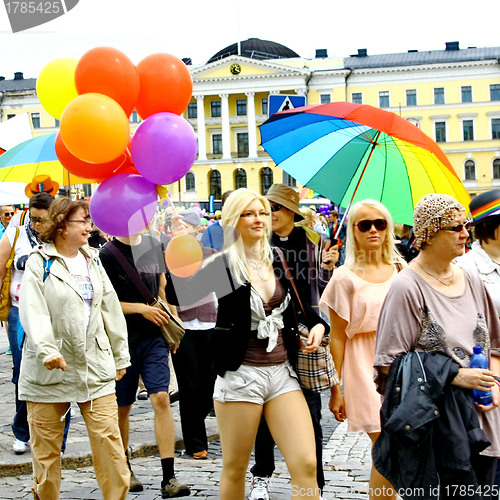 Image of Helsinki Pride gay parade