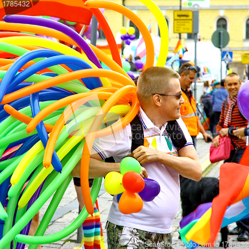 Image of Helsinki Pride gay parade