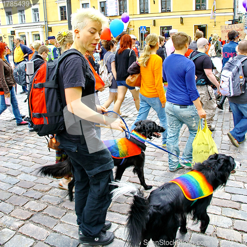 Image of Helsinki Pride gay parade