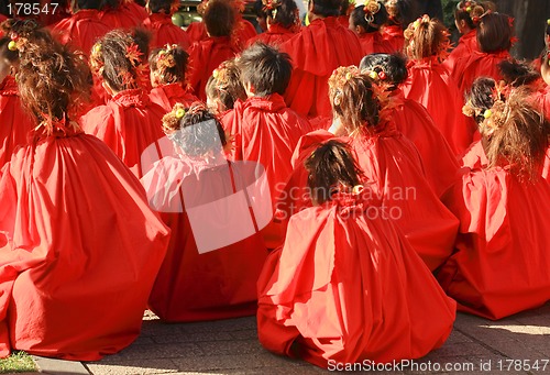 Image of Red dancers