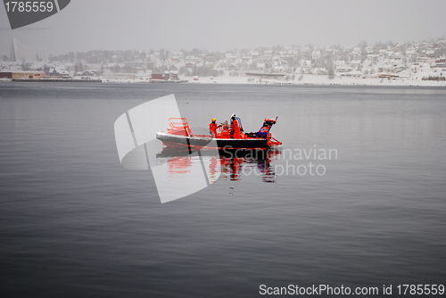 Image of Coastguard boat