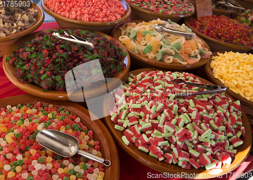 Image of Bowls of candy