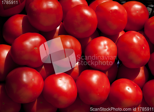 Image of Market stall tomatoes