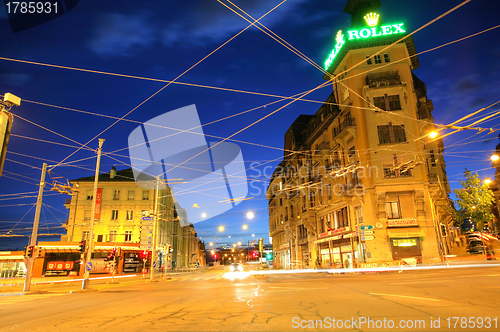 Image of City landscape of Lausanne - cities in the west of Switzerland i