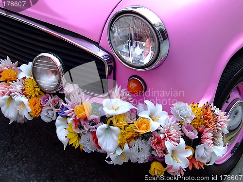 Image of Pink car front