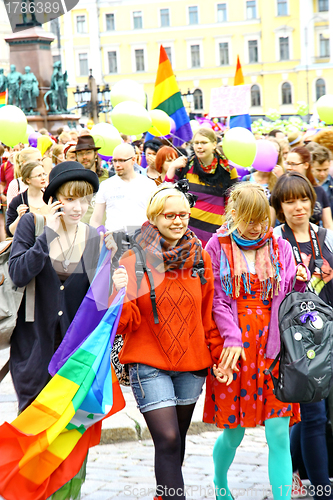 Image of Helsinki Pride gay parade