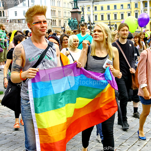 Image of Helsinki Pride gay parade