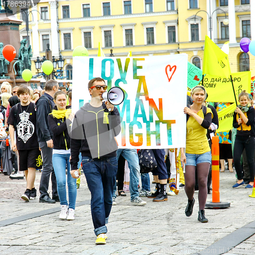 Image of Helsinki Pride gay parade