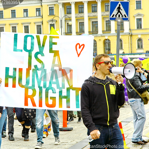 Image of Helsinki Pride gay parade