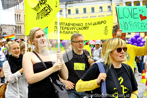 Image of Helsinki Pride gay parade