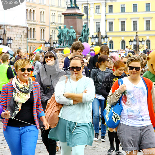 Image of Helsinki Pride gay parade