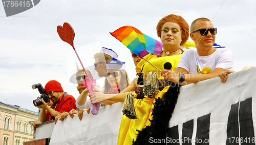 Image of Helsinki Pride gay parade