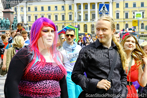 Image of Helsinki Pride gay parade