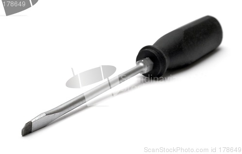 Image of Black Handled Screwdriver