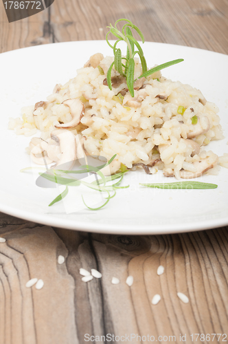 Image of Risotto With Mushrooms 