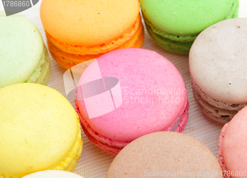 Image of Colorful macaroon