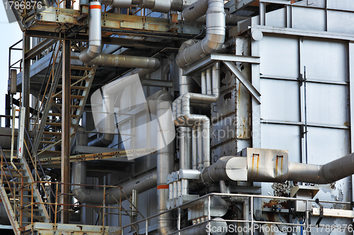 Image of Industrial building, Steel pipe