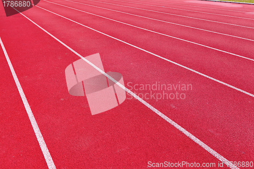 Image of sport running track