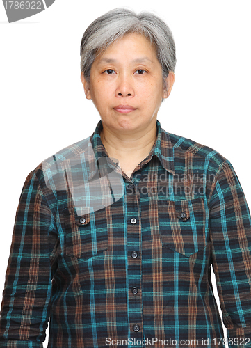 Image of mature asian woman