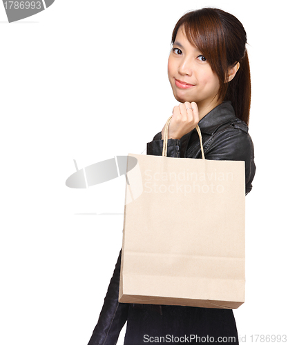 Image of woman with shopping bag