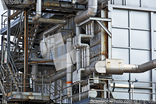 Image of Industrial building, Steel pipelines