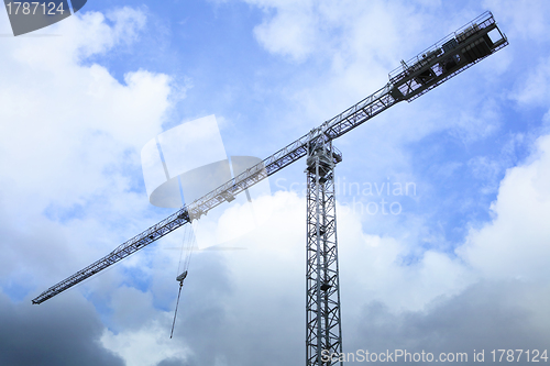Image of Construction site crane