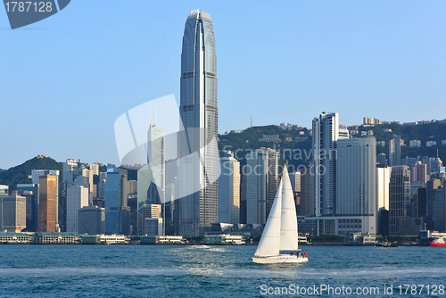 Image of Hong Kong harbour