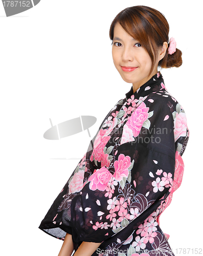 Image of japanese kimono woman