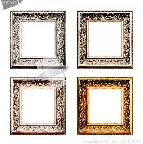 Image of old antique frame set