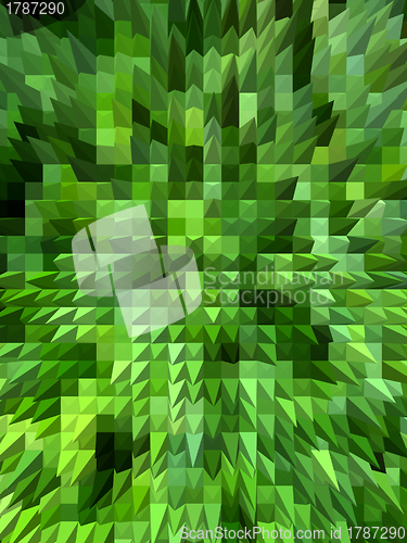 Image of Green abstract background