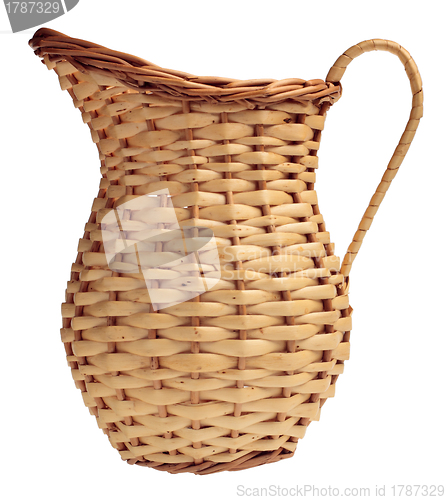 Image of Wicker pitcher