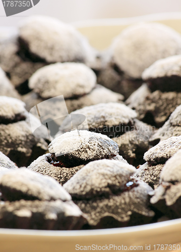 Image of Homemade chocolate muffins