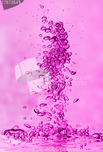 Image of Bubbles in water