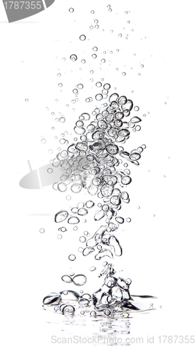 Image of Bubbles in water