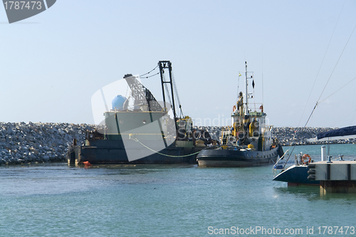 Image of harbor scenery