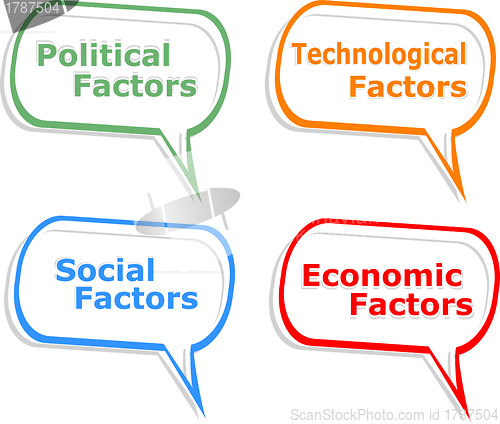 Image of concept speech cloud illustration of social individual politics