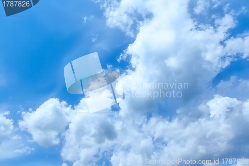 Image of blue sky