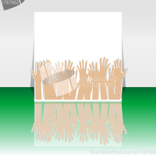 Image of Party Time - Flyer or Cover Design with many hands