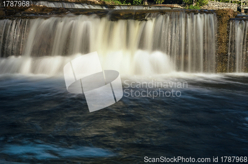 Image of Sauble Falls in South Bruce Peninsula, Ontario, Canada