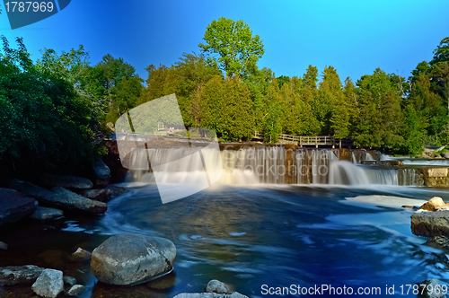 Image of Sauble Falls in South Bruce Peninsula, Ontario, Canada