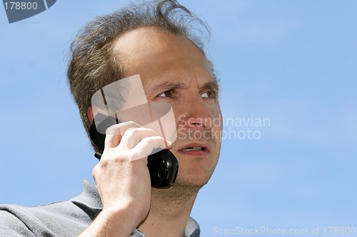 Image of Man on the phone