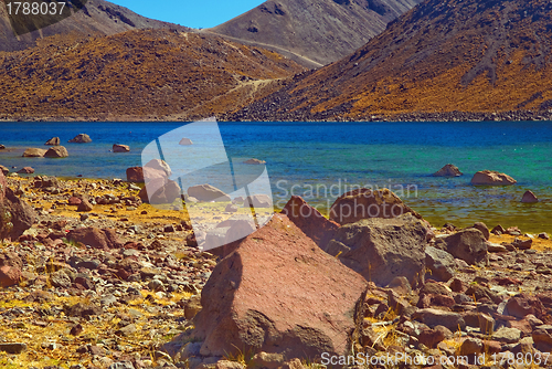 Image of Nevado de Toluca, old Volcano near Toluca Mexico