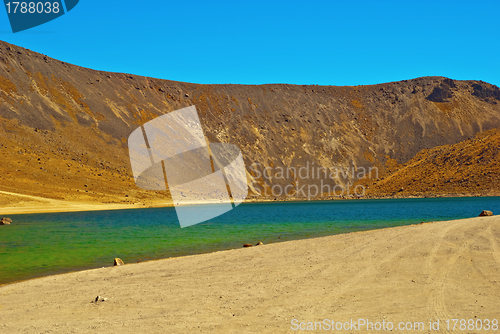 Image of Nevado de Toluca, old Volcano near Toluca Mexico