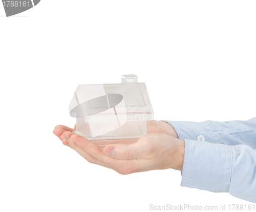 Image of home in hands 
