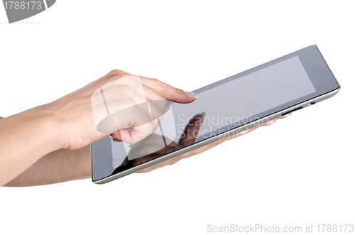 Image of tablet computer 