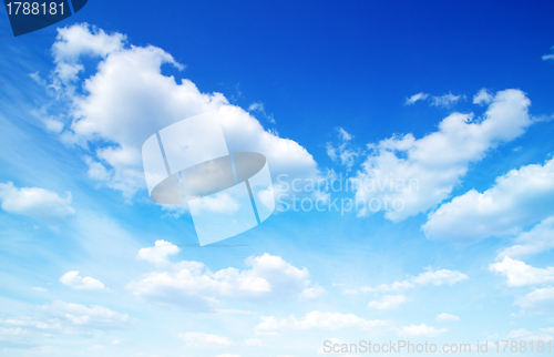 Image of blue sky 