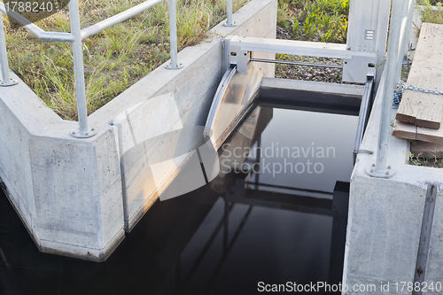 Image of irrigation ditch gate