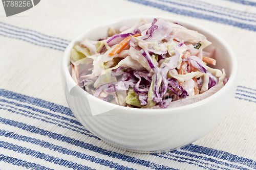 Image of coleslaw side dish