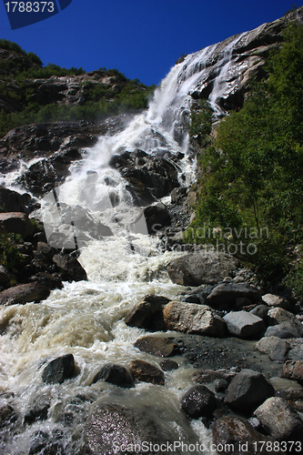 Image of Mountains on a sunny day, the resorts of the Caucasus