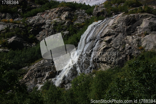 Image of Mountains on a sunny day, the resorts of the Caucasus